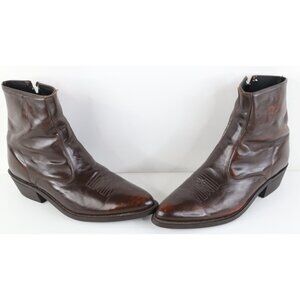 Vintage 90s Streetwear Mens Size 12 B Steel Toe Leather Boots Workwear Brown Vintage 90s Streetwear Mens Size 12 B Steel Toe Leather  main image 4